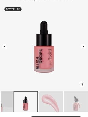 Rodial Blush Drops Liquid Blush - Frosted Pink